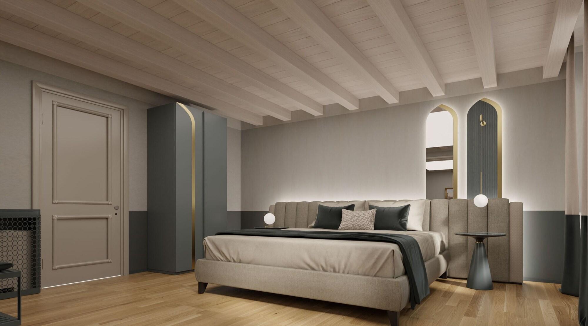 Relais Balcone Di Giulietta Hotel Verona Eksteriør billede 3D rendering of a bedroom