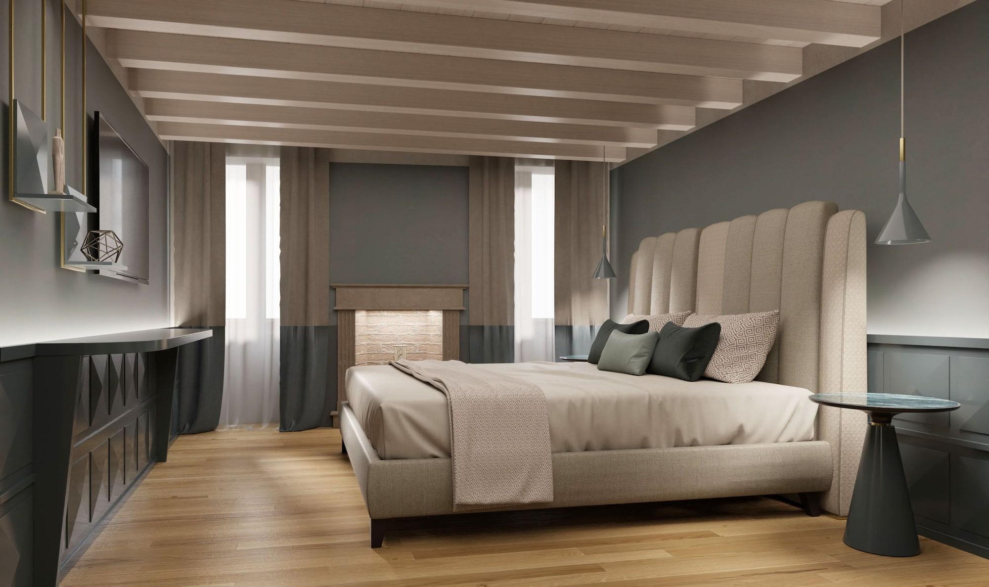 Relais Balcone Di Giulietta Hotel Verona Eksteriør billede 3D rendering of a bedroom