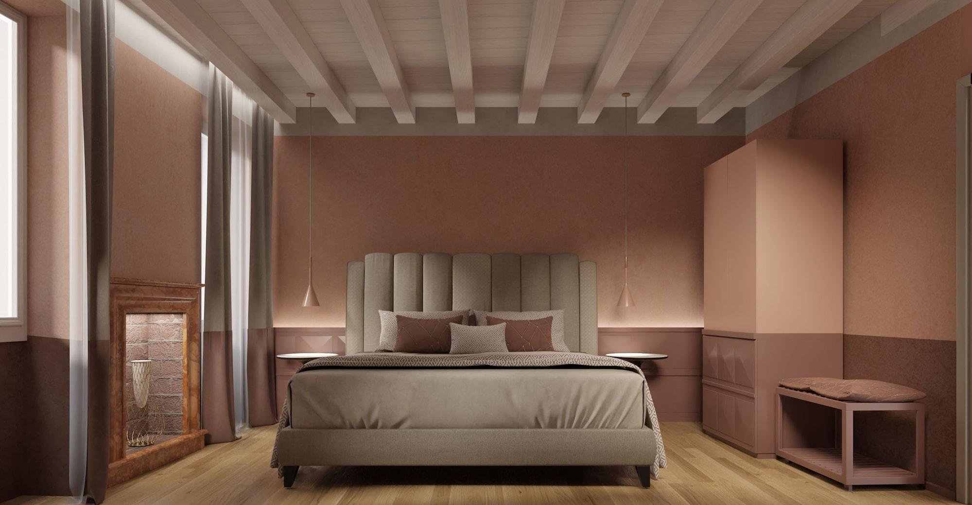 Relais Balcone Di Giulietta Hotel Verona Eksteriør billede 3D rendering of a bedroom