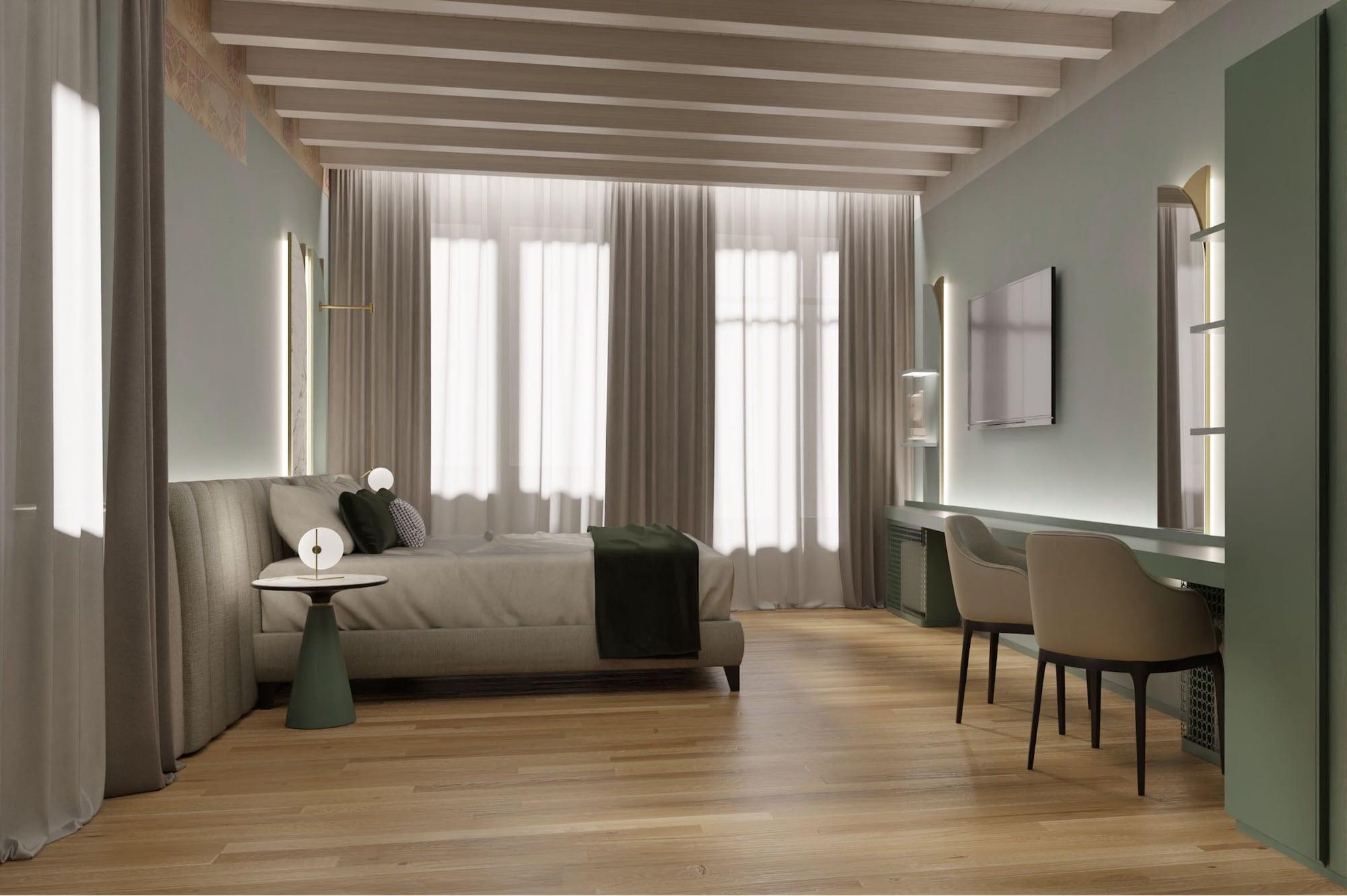 Relais Balcone Di Giulietta Hotel Verona Eksteriør billede 3D rendering of a bedroom