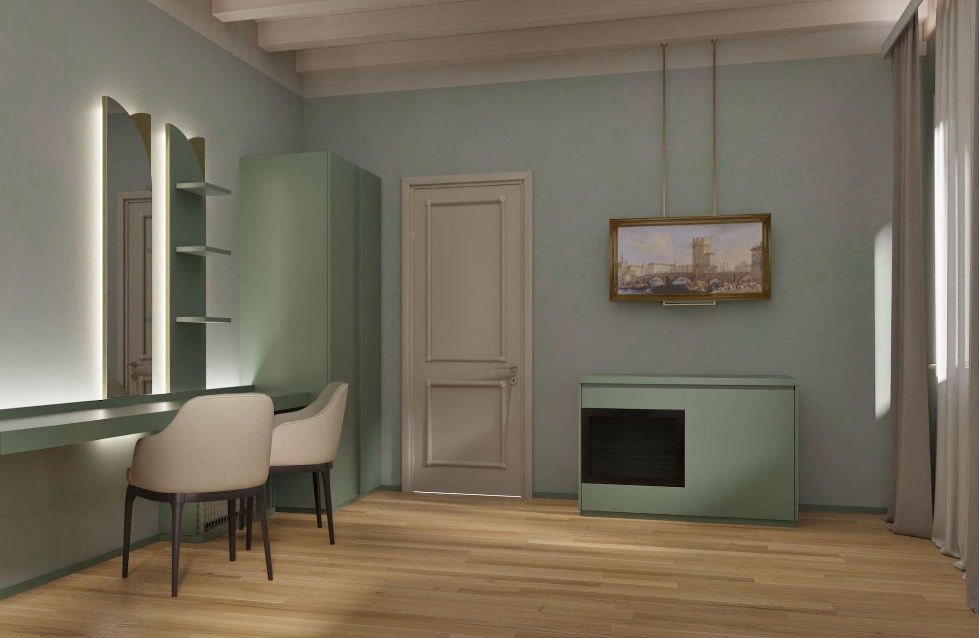 Relais Balcone Di Giulietta Hotel Verona Eksteriør billede 3D rendering of a room